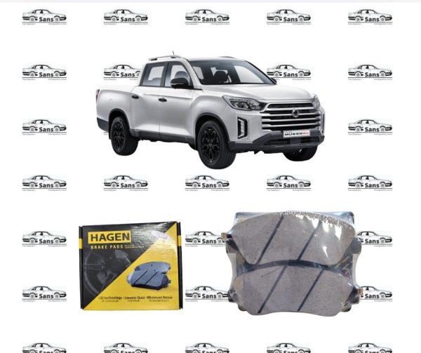 pastillas de freno para ssanyong